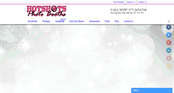 Desktop Screenshot of hotshotsphotoboothrental.com